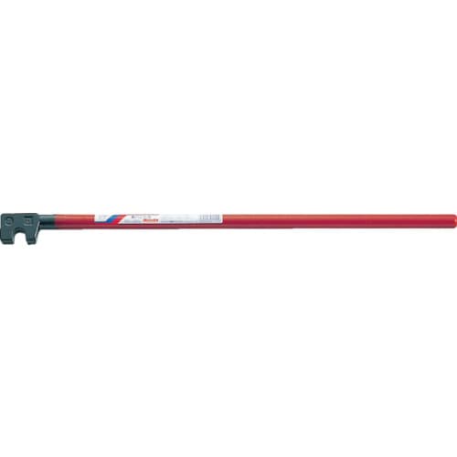 トラスコ中山 モクバ印 曲棒(長ハンドル) 13mm×500mm(ご注文単位1本)【直送品】