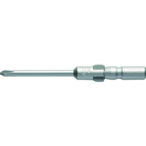 トラスコ中山 ベッセル ドライバービット D73(+)0×2×20×80(ご注文単位10本)【直送品】