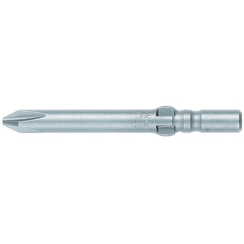 トラスコ中山 ベッセル ドライバービット D73(+)1×3×40(ご注文単位10本)【直送品】