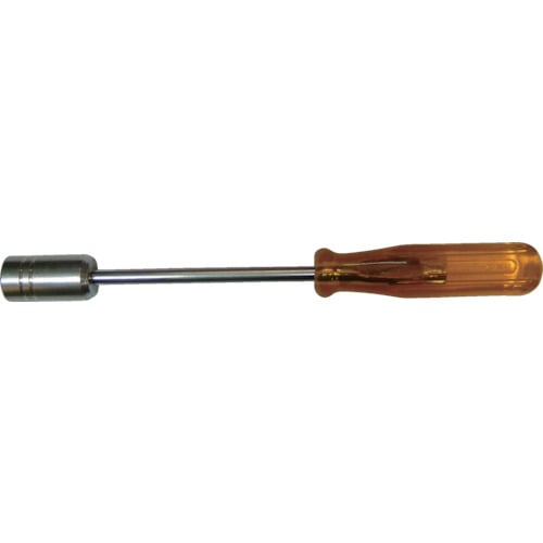 トラスコ中山 BROWN ナットドライバー 対辺14mm 軸長125mm 全長220mm(ご注文単位1本)【直送品】