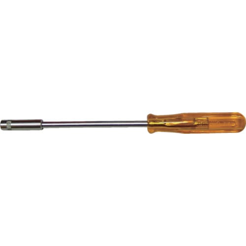 トラスコ中山 BROWN ナットドライバー 対辺6mm 軸長125mm 全長210mm(ご注文単位1本)【直送品】