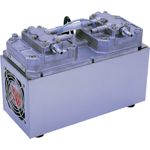 トラスコ中山 ULVAC 単相100V ダイアフラム型ドライ真空ポンプ 全幅140mm(ご注文単位1台)【直送品】