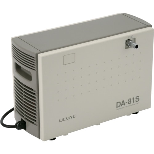 トラスコ中山 ULVAC 単相100V ダイアフラム型ドライ真空ポンプ 全幅181mm(ご注文単位1台)【直送品】