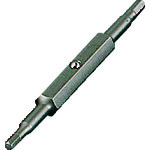 トラスコ中山 KTC ラチェットドライバ ビット(六角2.5mmX六角3mm)(ご注文単位1個)【直送品】