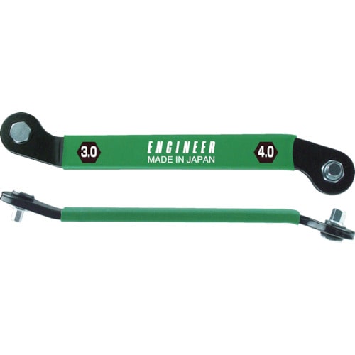 トラスコ中山 エンジニア 薄型ベントレンチ(HEX3.0×4.0mm)(ご注文単位1本)【直送品】