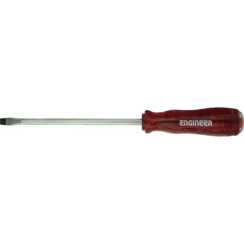 トラスコ中山 エンジニア 強力貫通ドライバー -6.35 軸長152mm(ご注文単位1本)【直送品】