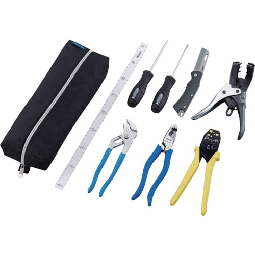 トラスコ中山 HOZAN 電気工事士技能試験 工具セット(ご注文単位1個)【直送品】
