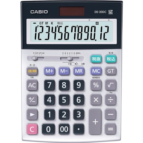 トラスコ中山 カシオ 本格実務電卓 314-8075(ご注文単位1台)【直送品】