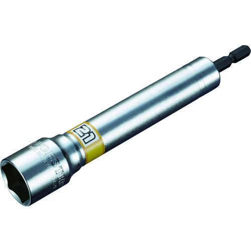 トラスコ中山 エビ 電ドルソケット“ストロック” ロングソケット 6角 対辺21mm(ご注文単位1個)【直送品】