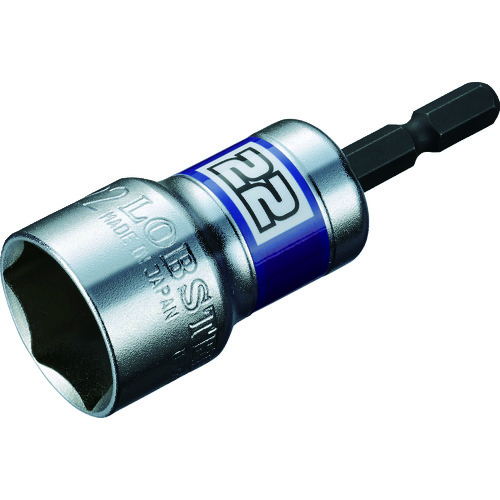 トラスコ中山 エビ 電ドルソケット“ストロック” ショートソケット 6角 対辺22mm(ご注文単位1個)【直送品】