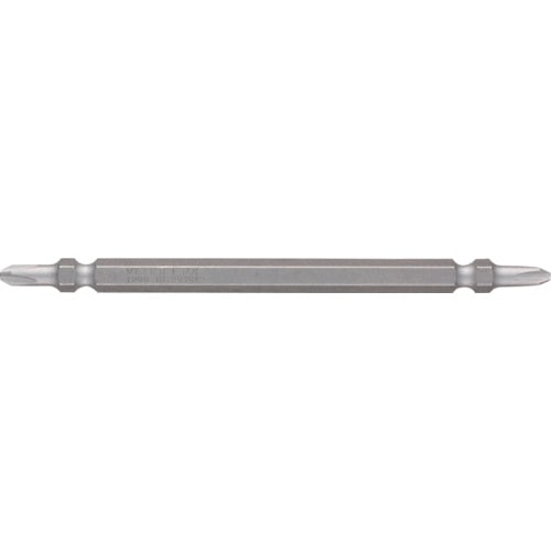 トラスコ中山 ベッセル 見やすいビット(両頭) +2×110mm 5本組 DS5P2110(ご注文単位1パック)【直送品】