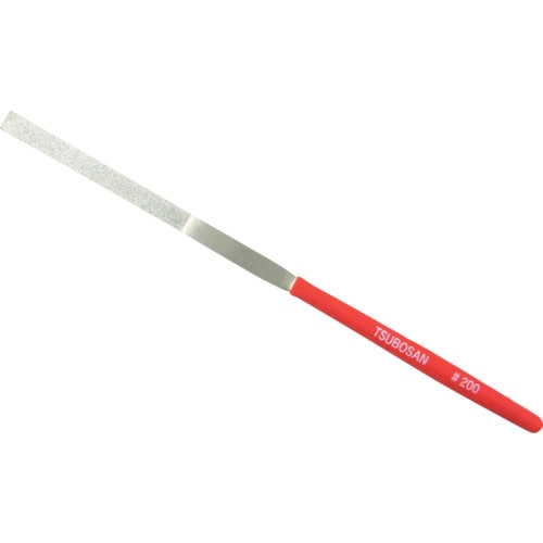 トラスコ中山 ツボサン ダイヤモンドヤスリ S-10 ウス平0.5mm #200(ご注文単位1本)【直送品】