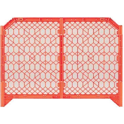 トラスコ中山 DIC ディックSPフェンス 1500×1200 オレンジ(ご注文単位4台)【直送品】