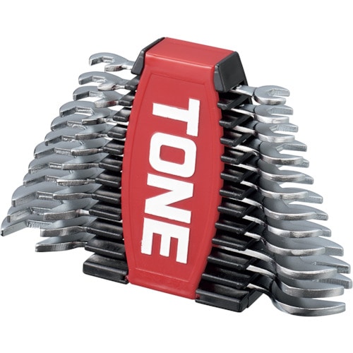 トラスコ中山 TONE 薄形スパナセット(ご注文単位1セット)【直送品】