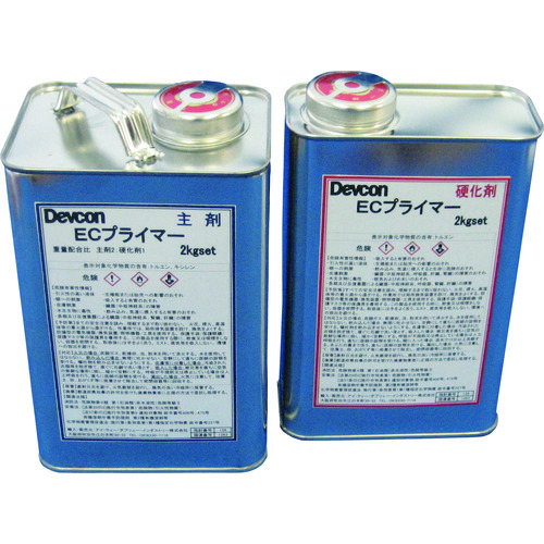 トラスコ中山 デブコン ECプライマー 2kg(ご注文単位1セット)【直送品】