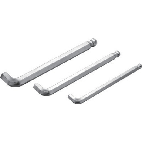 トラスコ中山 ASH ショートボールダックスキー六角棒レンチ5mm(ご注文単位1本)【直送品】