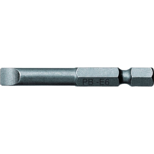 トラスコ中山 PBスイスツールズ E6-100-2 段付マイナスビット(ご注文単位1本)【直送品】
