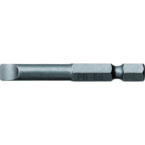 トラスコ中山 PBスイスツールズ E6-100-4 段付マイナスビット(ご注文単位1本)【直送品】