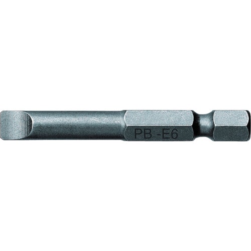 トラスコ中山 PBスイスツールズ E6-100-5 段付マイナスビット(ご注文単位1本)【直送品】