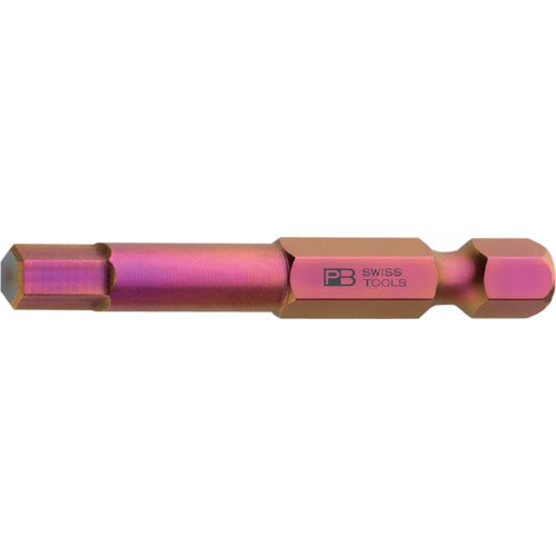 トラスコ中山 PBスイスツールズ E6-210-10 段付六角ビット(ご注文単位1本)【直送品】