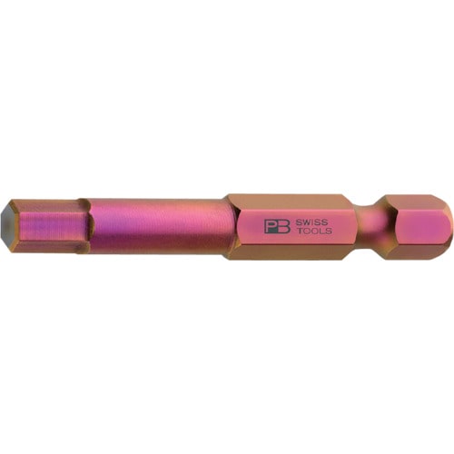 トラスコ中山 PBスイスツールズ E6-210-2 段付六角ビット(ご注文単位1本)【直送品】