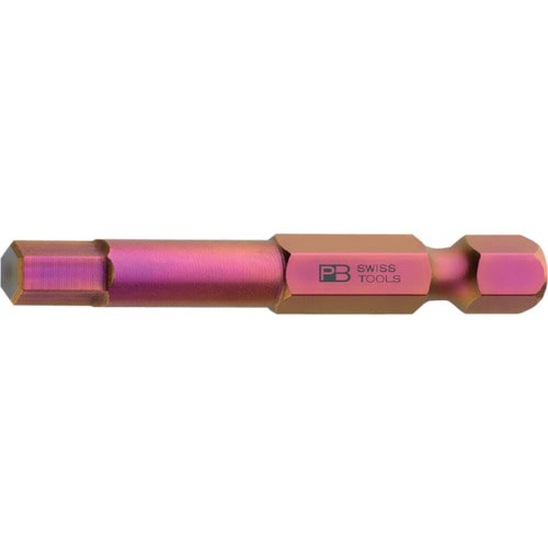 トラスコ中山 PBスイスツールズ E6-210-3 段付六角ビット(ご注文単位1本)【直送品】