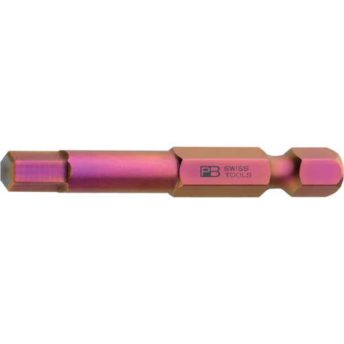 トラスコ中山 PBスイスツールズ E6-210-8 段付六角ビット(ご注文単位1本)【直送品】