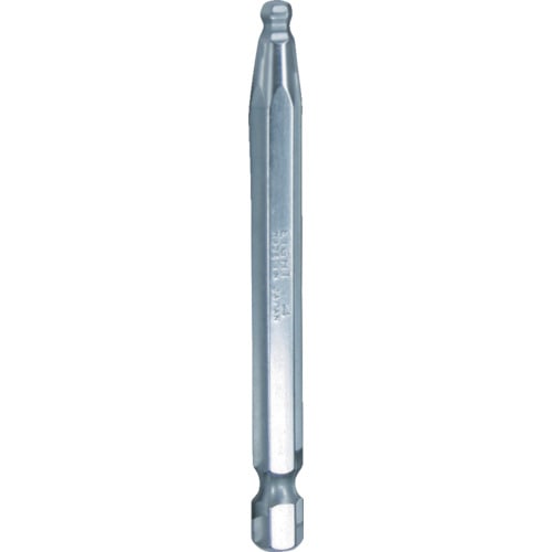トラスコ中山 エイト 六角棒ビット テーパーヘッド 対辺6.35mm 溝9mm 単品 対辺寸法4.0mm　432-8141（ご注文単位1本）【直送品】