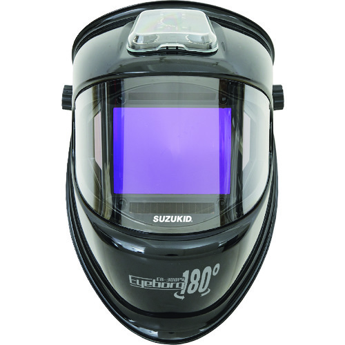 トラスコ中山 SUZUKID 液晶式自動遮光溶接面アイボーグ180°(ご注文単位1個)【直送品】