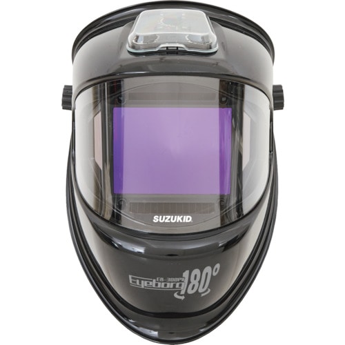 トラスコ中山 SUZUKID 液晶式自動遮光溶接面アイボーグ180°ヘルメット取付アダプタ付(ご注文単位1個)【直送品】