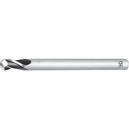 トラスコ中山 OSG ハイスエンドミル 2刃ボール R10 80820(ご注文単位1本)【直送品】