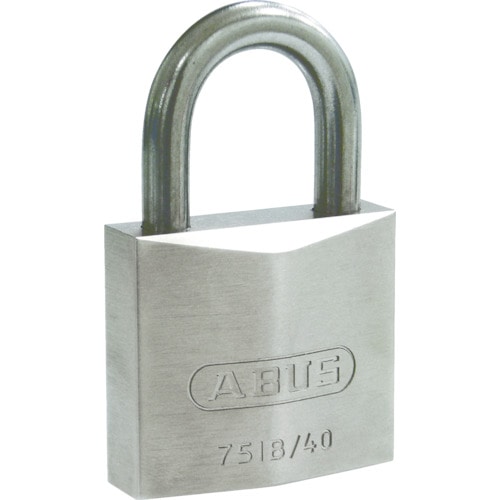 トラスコ中山 ABUS 真鍮南京錠 EC75IB-40 ディンプルシリンダー 同番(ご注文単位1個)【直送品】