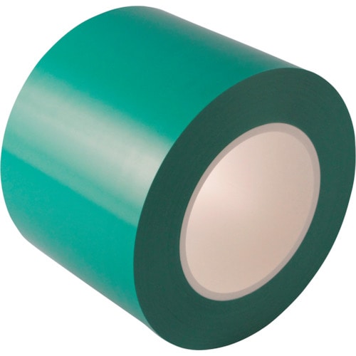 トラスコ中山 日東エルマテ ラインテープE-CR(BC) 0.16mm×100mm×50m 緑(ご注文単位1巻)【直送品】