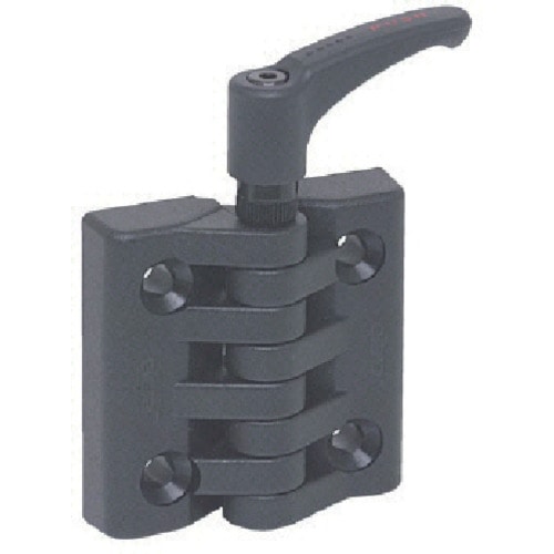トラスコ中山 ELESA エンプラフラットヒンジ 806-0058(ご注文単位1個)【直送品】