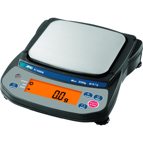 トラスコ中山 A&D パーソナル電子天びん EJ3000B(ご注文単位1台)【直送品】