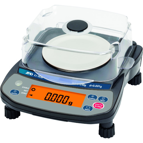 トラスコ中山 A&D パーソナル電子天びん EJ303B(ご注文単位1台)【直送品】
