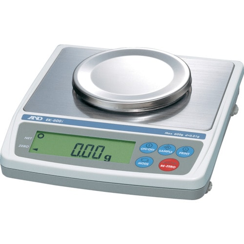 トラスコ中山 A&D パーソナル電子天びん0.1g/600g(ご注文単位1台)【直送品】
