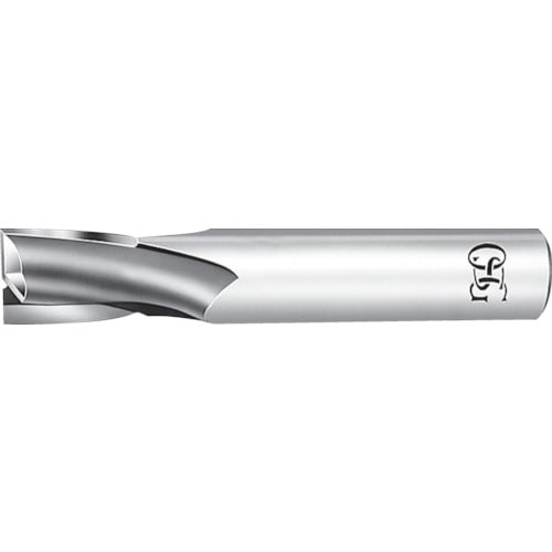 トラスコ中山 OSG ハイススクエアエンドミル 2刃キー溝用 OL1 刃径22mm シャンク径20mm 80692(ご注文単位1本)【直送品】