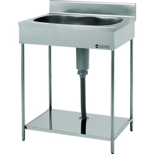 トラスコ中山 アズマ ポ-タブル一槽シンク 600×460×750(ご注文単位1台)【直送品】