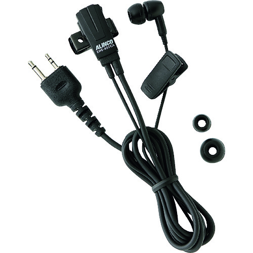 トラスコ中山 アルインコ カナル型イヤホンマイク(2ピンタイプ)（ご注文単位1個）【直送品】