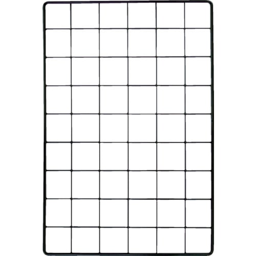 トラスコ中山 WAKI メッシュパネル 450X600mm 黒（ご注文単位1枚）【直送品】