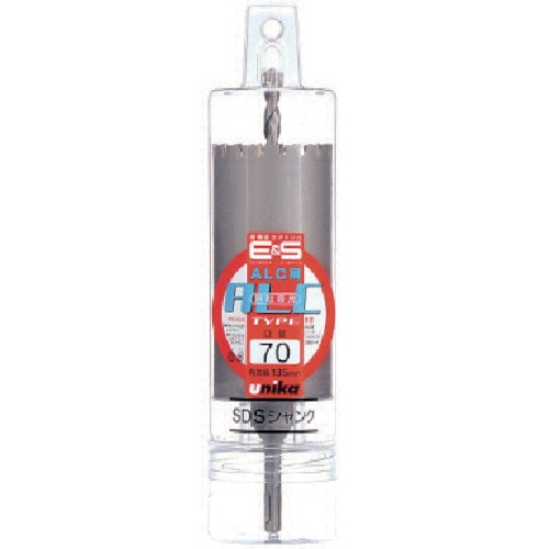 トラスコ中山 ユニカ “単機能コアドリルE＆S” ALC用 38mm SDSシャンク（ご注文単位1本）【直送品】