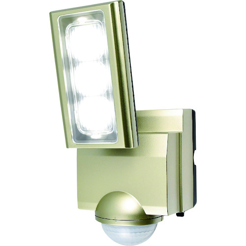 トラスコ中山 ELPA 防犯用センサーライト AC LEDセンサーライト 1灯（ご注文単位1台）【直送品】