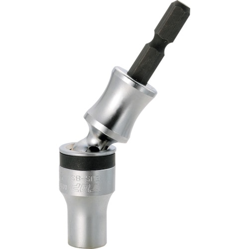 トラスコ中山 TOP 電動ドリル用ユニバーサルショートソケット 対辺8mm(ご注文単位1個)【直送品】