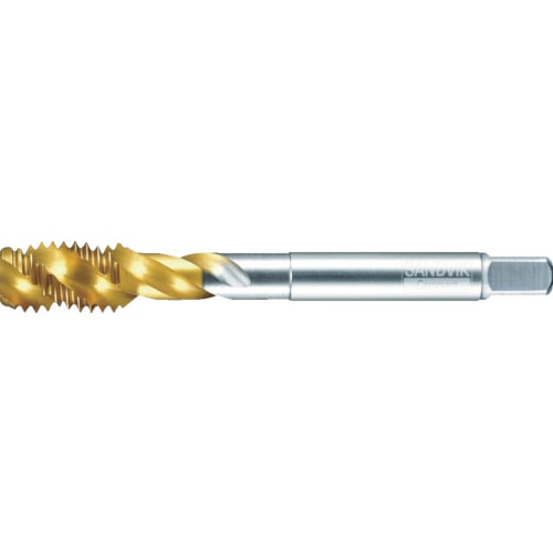 トラスコ中山 サンドビック スパイラルタップ コロタップ(780) 呼び寸法M4 ピッチ0.7mm ねじ長さ7mm 全長52mm(ご注文単位1本)【直送品】