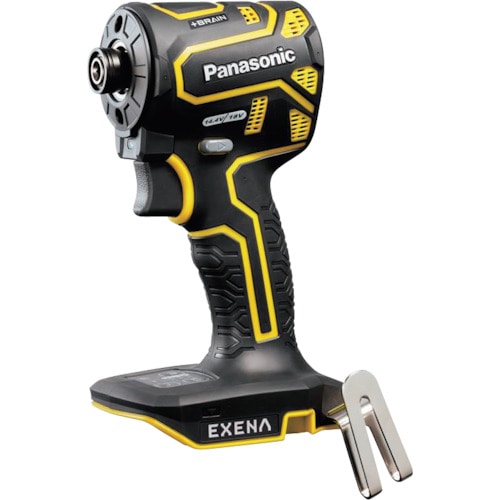 トラスコ中山 EXENA 充電インパクトドライバー 本体のみ 黄(ご注文単位1台)【直送品】