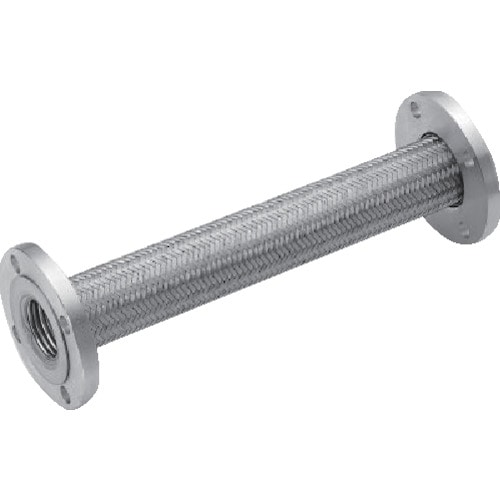 トラスコ中山 テクノフレックス フランジ型汎用品フレキシブルホース F110-100Ax500L JIS10KF/SS400(ご注文単位1本)【直送品】