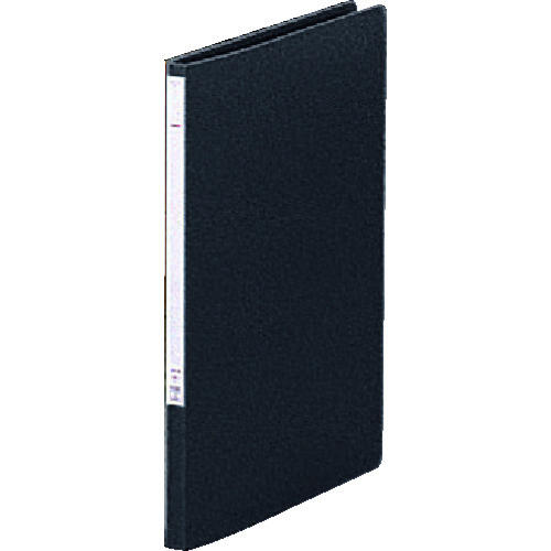 トラスコ中山 リヒト A4パンチレスファイル 黒(ご注文単位1冊)【直送品】
