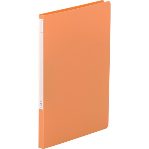 トラスコ中山 リヒト A4パンチレスファイル 橙(ご注文単位1冊)【直送品】