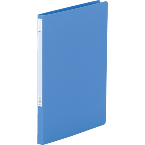 トラスコ中山 リヒト A4パンチレスファイル 青(ご注文単位1冊)【直送品】